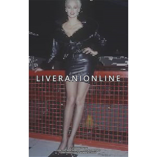 DIAP-RETROSPETTIVA BRIGITTE NIELSEN ATTRICE NELLA FOTO BRIGITTE NIELSEN NELL\'ANNO 1992 A SANREMO AG ALDO LIVERANI SAS  