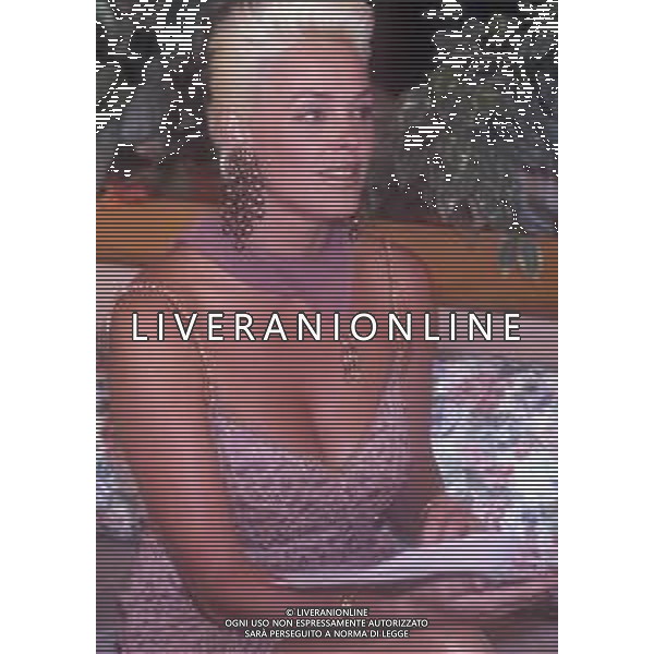 DIAP-RETROSPETTIVA BRIGITTE NIELSEN ATTRICE NELLA FOTO BRIGITTE NIELSEN NELL\'ANNO 1992 A SANREMO AG ALDO LIVERANI SAS  