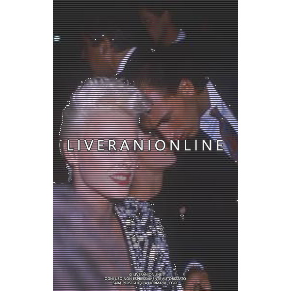 DIAP-RETROSPETTIVA BRIGITTE NIELSEN ATTRICE NELLA FOTO BRIGITTE NIELSEN A MILANO A UNA SFILATA DI MODA AG ALDO LIVERANI SAS 