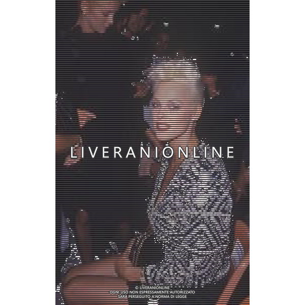 DIAP-RETROSPETTIVA BRIGITTE NIELSEN ATTRICE NELLA FOTO BRIGITTE NIELSEN A MILANO A UNA SFILATA DI MODA AG ALDO LIVERANI SAS 