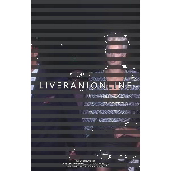 DIAP-RETROSPETTIVA BRIGITTE NIELSEN ATTRICE NELLA FOTO BRIGITTE NIELSEN A MILANO A UNA SFILATA DI MODA AG ALDO LIVERANI SAS 