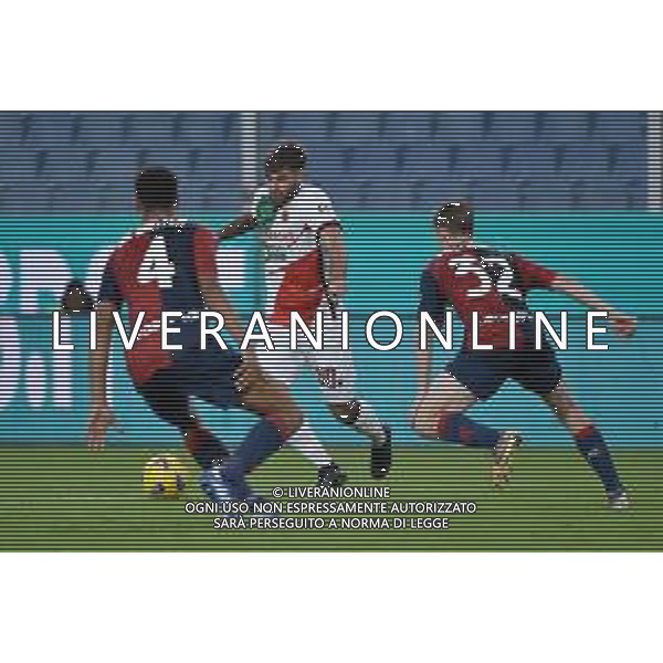 TVRG Genoa vs Reggiana nella foto Manolo Portanova (Reggiana) Genova 01-11-2023 Stadio Luigi Ferraris - Marassi Coppa Italia Frecciarossa - 16mi di finale foto Roberto Garavaglia/ag. Aldo Liverani sas/AGENZIA ALDO LIVERANI SAS