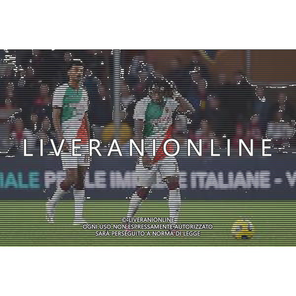 TVRG Genoa vs Reggiana nella foto delusione Reggiana dopo il gol subito del 2 a 1 Genoa Genova 01-11-2023 Stadio Luigi Ferraris - Marassi Coppa Italia Frecciarossa - 16mi di finale foto Roberto Garavaglia/ag. Aldo Liverani sas/AGENZIA ALDO LIVERANI SAS