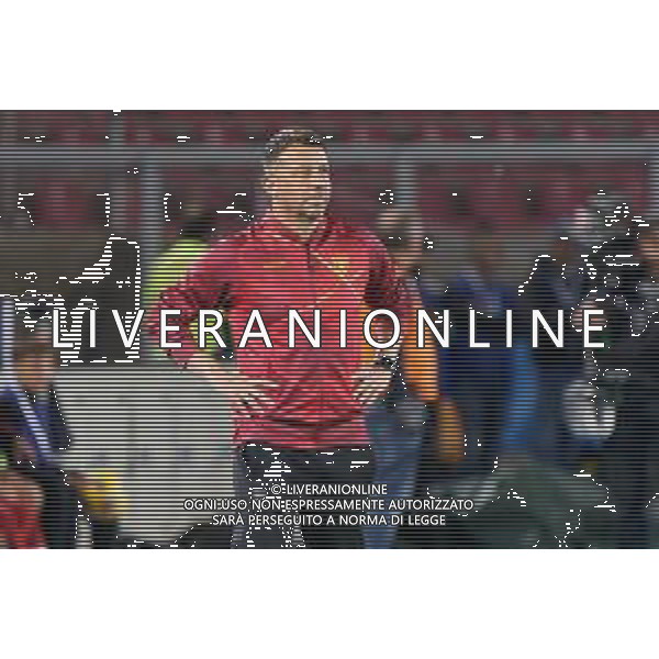 coach Roberto D’Aversa of US Lecce during the Coppa Italia round of 16 match between US Lecce and Parma Calcio on November 1, 2023 at Via del Mare Stadium in Lecce, Italy. Photo by Emmanuele Mastrodonato/ag. Aldo Liverani sas