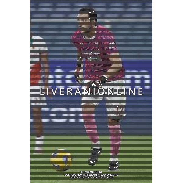 TVRG Genoa vs Reggiana nella foto Giacomo Satalino (Reggiana) Genova 01-11-2023 Stadio Luigi Ferraris - Marassi Coppa Italia Frecciarossa - 16mi di finale foto Roberto Garavaglia/ag. Aldo Liverani sas