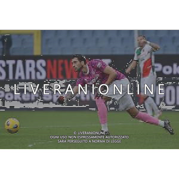 TVRG Genoa vs Reggiana nella foto Giacomo Satalino (Reggiana) Genova 01-11-2023 Stadio Luigi Ferraris - Marassi Coppa Italia Frecciarossa - 16mi di finale foto Roberto Garavaglia/ag. Aldo Liverani sas