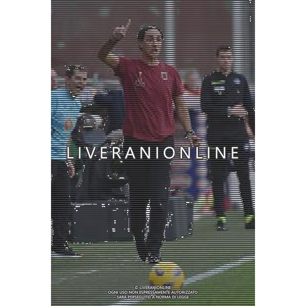 TVRG Genoa vs Reggiana nella foto Alessandro Nesta allenatore Reggiana Genova 01-11-2023 Stadio Luigi Ferraris - Marassi Coppa Italia Frecciarossa - 16mi di finale foto Roberto Garavaglia/ag. Aldo Liverani sas