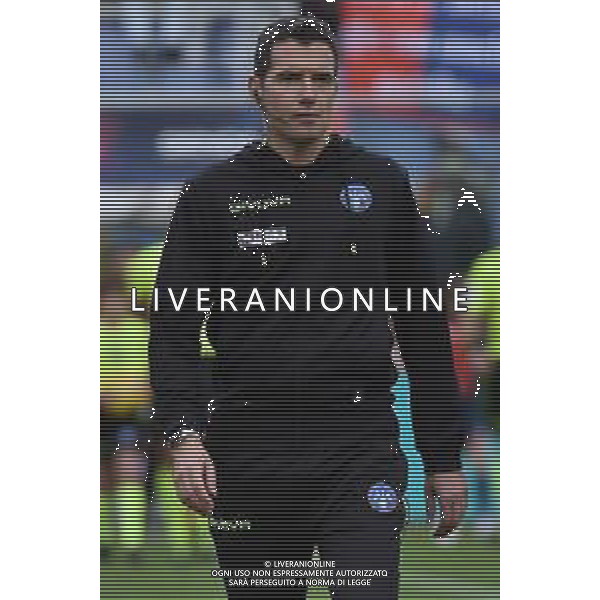 TVRG Genoa vs Reggiana nella foto l\'arbitro Davide Ghersini di Genova Genova 01-11-2023 Stadio Luigi Ferraris - Marassi Coppa Italia Frecciarossa - 16mi di finale foto Roberto Garavaglia/ag. Aldo Liverani sas