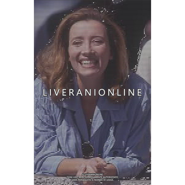 DIAP-RETROSPETTIVA EMMA THOMPSON ATTRICE NELLA FOTO EMMA THOMPSON A CANNES NELL\'ANNO 1995 AG ALDO LIVERANI SAS 