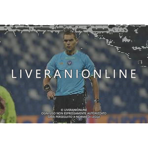 TVRG Sassuolo vs Spezia nella foto l\'arbitro Luca Zufferli di Udine Reggio Emilia 02-11-2023 Mapei Stadium - Stadio Città del Tricolore Coppa Italia Frecciarossa - 16mi di finale foto Roberto Garavaglia/ag. Aldo Liverani sas