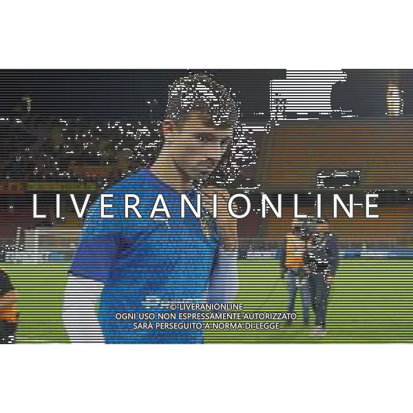 Enrico Delprato of Parma Calcio during the Coppa Italia round of 16 match between US Lecce and Parma Calcio on November 1, 2023 at Via del Mare Stadium in Lecce, Italy. Photo by Emmanuele Mastrodonato/ag. Aldo Liverani sas