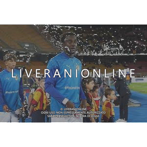 Peter Toluwanimi Amoran of Parma Calcio during the Coppa Italia round of 16 match between US Lecce and Parma Calcio on November 1, 2023 at Via del Mare Stadium in Lecce, Italy. Photo by Emmanuele Mastrodonato/ag. Aldo Liverani sas