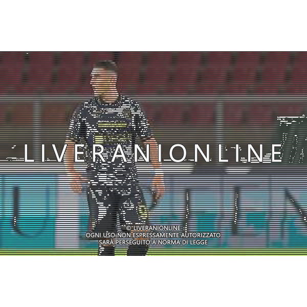 Roberto Piccoli of US Lecce during the Coppa Italia round of 16 match between US Lecce and Parma Calcio on November 1, 2023 at Via del Mare Stadium in Lecce, Italy. Photo by Emmanuele Mastrodonato/ag. Aldo Liverani sas