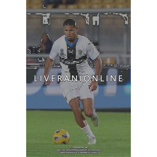 Simon Sohm of Parma Calcio during the Coppa Italia round of 16 match between US Lecce and Parma Calcio on November 1, 2023 at Via del Mare Stadium in Lecce, Italy. Photo by Emmanuele Mastrodonato/ag. Aldo Liverani sas