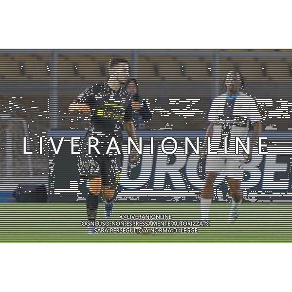 Remi Oudin of US Lecce during the Coppa Italia round of 16 match between US Lecce and Parma Calcio on November 1, 2023 at Via del Mare Stadium in Lecce, Italy. Photo by Emmanuele Mastrodonato/ag. Aldo Liverani sas
