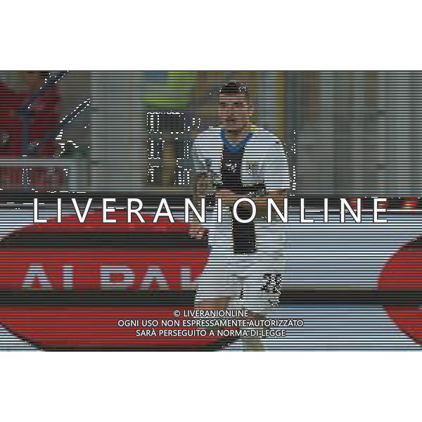 Valentin Mihaila of Parma Calcio during the Coppa Italia round of 16 match between US Lecce and Parma Calcio on November 1, 2023 at Via del Mare Stadium in Lecce, Italy. Photo by Emmanuele Mastrodonato/ag. Aldo Liverani sas