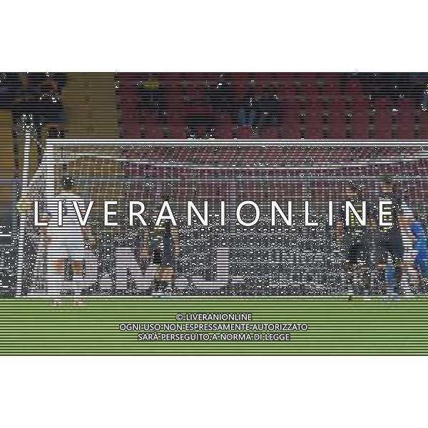 Ange-Yoan Bonny of Parma Calcio goal during the Coppa Italia round of 16 match between US Lecce and Parma Calcio on November 1, 2023 at Via del Mare Stadium in Lecce, Italy. Photo by Emmanuele Mastrodonato/ag. Aldo Liverani sas
