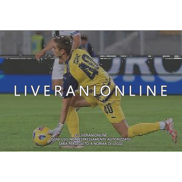 Edoardo Corvi of Parma Calcio during the Coppa Italia round of 16 match between US Lecce and Parma Calcio on November 1, 2023 at Via del Mare Stadium in Lecce, Italy. Photo by Emmanuele Mastrodonato/ag. Aldo Liverani sas