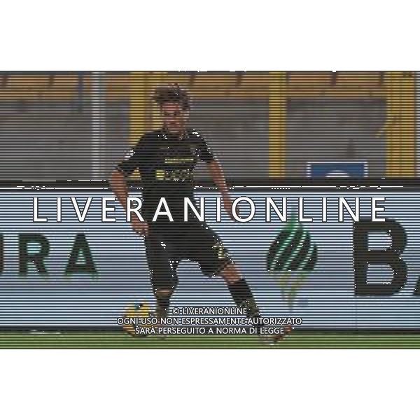 Antonino Gallo of US Lecce during the Coppa Italia round of 16 match between US Lecce and Parma Calcio on November 1, 2023 at Via del Mare Stadium in Lecce, Italy. Photo by Emmanuele Mastrodonato/ag. Aldo Liverani sas