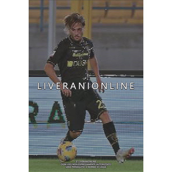 Antonino Gallo of US Lecce during the Coppa Italia round of 16 match between US Lecce and Parma Calcio on November 1, 2023 at Via del Mare Stadium in Lecce, Italy. Photo by Emmanuele Mastrodonato/ag. Aldo Liverani sas