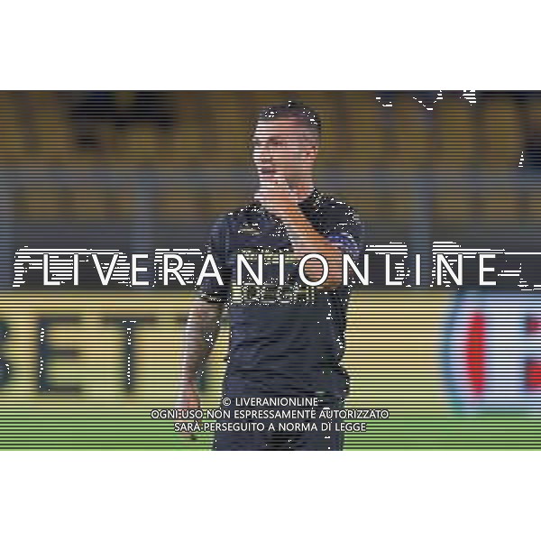 Gabriel Strefezza of US Lecce during the Coppa Italia round of 16 match between US Lecce and Parma Calcio on November 1, 2023 at Via del Mare Stadium in Lecce, Italy. Photo by Emmanuele Mastrodonato/ag. Aldo Liverani sas