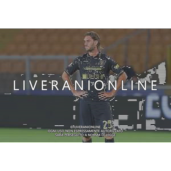 Antonino Gallo of US Lecce during the Coppa Italia round of 16 match between US Lecce and Parma Calcio on November 1, 2023 at Via del Mare Stadium in Lecce, Italy. Photo by Emmanuele Mastrodonato/ag. Aldo Liverani sas