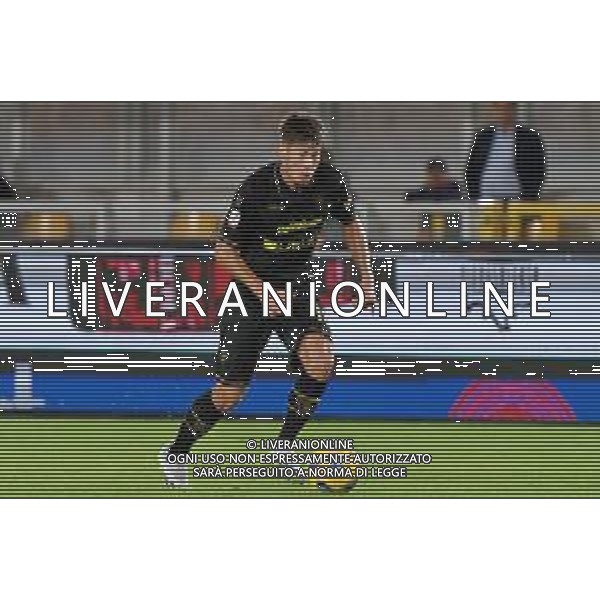 Medon Berisha of US Lecce during the Coppa Italia round of 16 match between US Lecce and Parma Calcio on November 1, 2023 at Via del Mare Stadium in Lecce, Italy. Photo by Emmanuele Mastrodonato/ag. Aldo Liverani sas