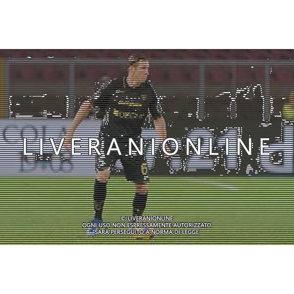 Federico Baschirotto of US Lecce during the Coppa Italia round of 16 match between US Lecce and Parma Calcio on November 1, 2023 at Via del Mare Stadium in Lecce, Italy. Photo by Emmanuele Mastrodonato/ag. Aldo Liverani sas