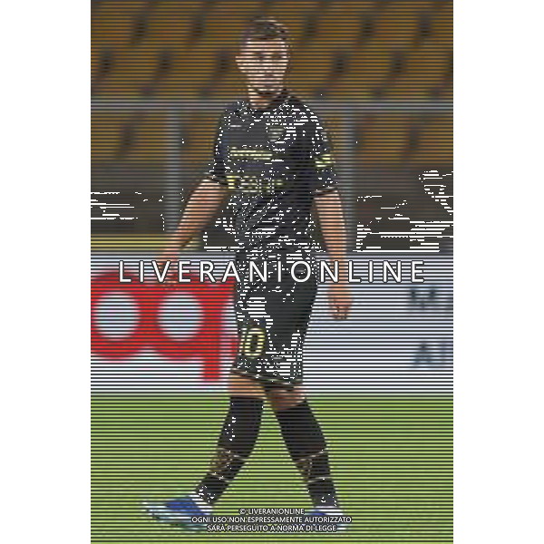 Remi Oudin of US Lecce during the Coppa Italia round of 16 match between US Lecce and Parma Calcio on November 1, 2023 at Via del Mare Stadium in Lecce, Italy. Photo by Emmanuele Mastrodonato/ag. Aldo Liverani sas