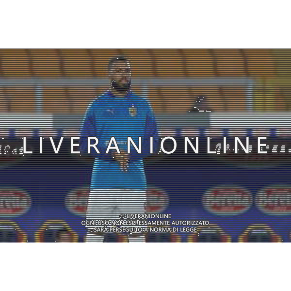 Gabriel Charpentier of Parma Calcio during the Coppa Italia round of 16 match between US Lecce and Parma Calcio on November 1, 2023 at Via del Mare Stadium in Lecce, Italy. Photo by Emmanuele Mastrodonato/ag. Aldo Liverani sas