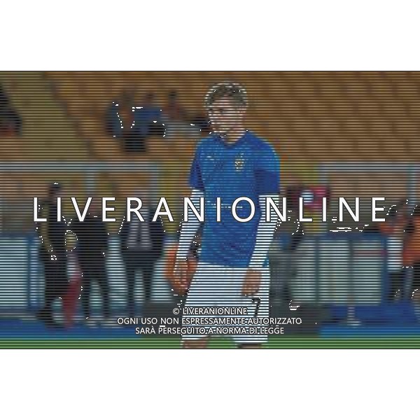 Adrian Benedyczak of Parma Calcio during the Coppa Italia round of 16 match between US Lecce and Parma Calcio on November 1, 2023 at Via del Mare Stadium in Lecce, Italy. Photo by Emmanuele Mastrodonato/ag. Aldo Liverani sas