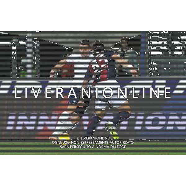 Bologna vs Lazio - Campionato Serie A TIM - 11 giornata - Stadio Renato Dall\'Ara - Bologna 03-11-2023 nella foto adam Marusic e Calafiori ©Federico Gaetano / AGENZIA ALDO LIVERANI SAS
