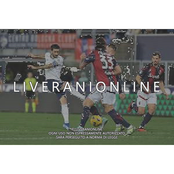 Bologna vs Lazio - Campionato Serie A TIM - 11 giornata - Stadio Renato Dall\'Ara - Bologna 03-11-2023 nella foto Luis Alberto contrastato da Beukema ©Federico Gaetano / AGENZIA ALDO LIVERANI SAS