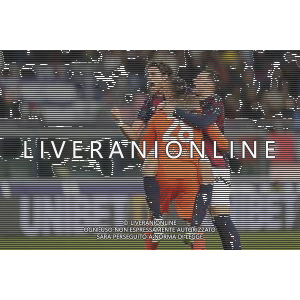 ZCP - 03/11/2023 - Bologna vs Lazio Campionato di Calcio Serie A TIM - nella foto: Esultanza bologna dopo il goal ©Claudio Zamagni/Agenzia Aldo Liverani s.a.s. / AGENZIA ALDO LIVERANI SAS