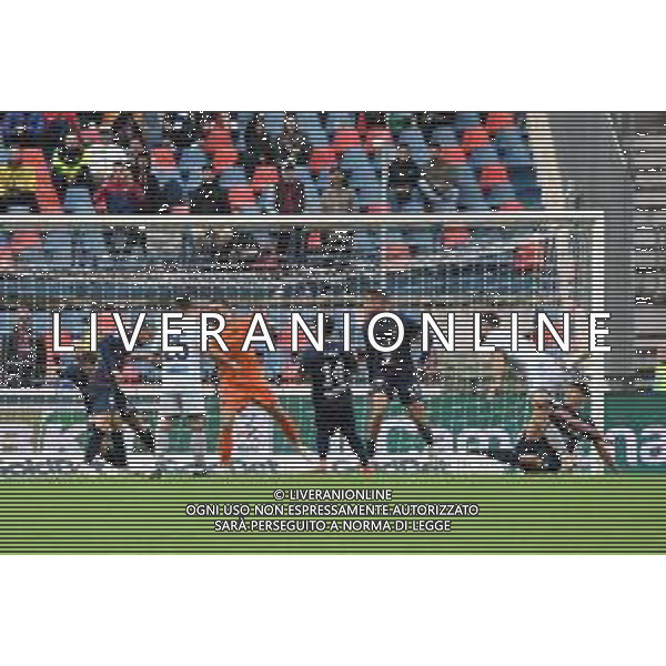 Serie B 2023-2024 Stadio San Vito-Gigi Marulla, Cosenza Nella foto: Gol Butic -Cosenza-Feralpisalo\' Campionato Calcio Serie B 04.11.2023 ©Andrea Rosito /AGENZIA ALDO LIVERANI SAS