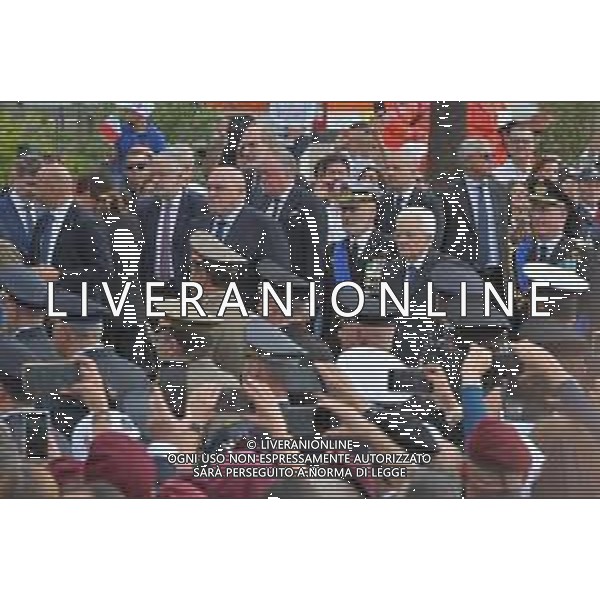 4-11-2023. Sergio Mattarella, presidente della Repubblica italiana, in visita a Cagliari, zona autorità portuale in Via Roma, in occasione della festa delle forze armate.. Foto Salvatore Moi/Agenzia Aldo Liverani s.a.s. Nella foto: Sergio Mattarella, presidente della Repubblica Italiana ©MOI Salvatore /AGENZIA ALDO LIVERANI SAS