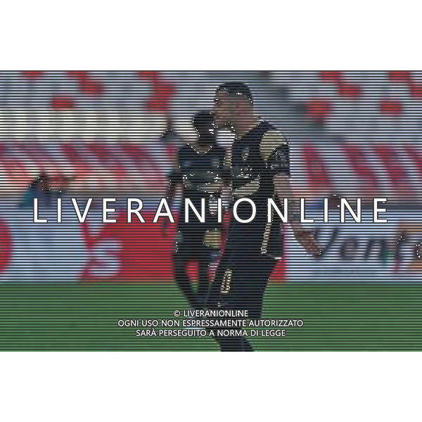 Ilija Nestorovsk of Ascoli Calcio disappointment during the Italian Serie B match SSC Bari vs Ascoli Calcio on November 4, 2023 at the San Nicola stadium in Bari, Italy. Photo by Emmanuele Mastrodonato/ag. Aldo Liverani sas/AGENZIA ALDO LIVERANI SAS