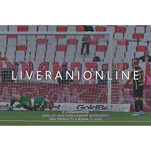 Giuseppe Sibilli of SSC Bari scores a goal of 1-0 during the Italian Serie B match SSC Bari vs Ascoli Calcio on November 4, 2023 at the San Nicola stadium in Bari, Italy. Photo by Emmanuele Mastrodonato/ag. Aldo Liverani sas/AGENZIA ALDO LIVERANI SAS