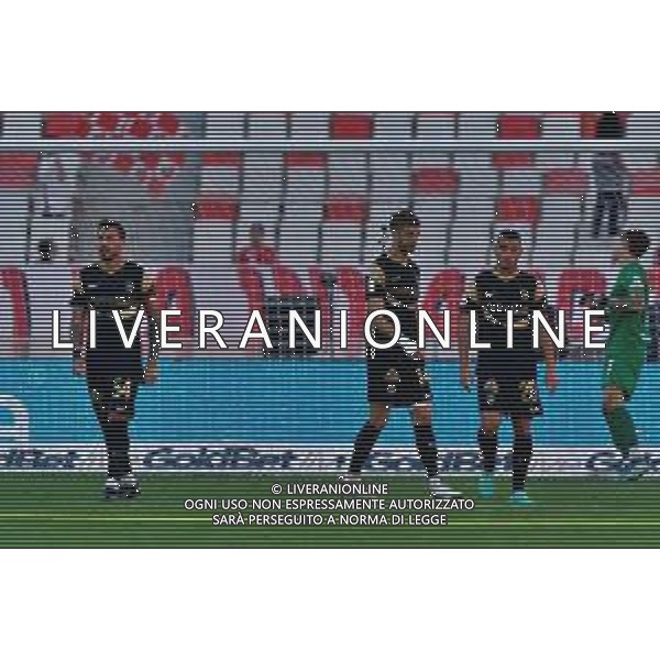 Players of Ascoli Calcio of Ascoli Calcio disappointment during the Italian Serie B match SSC Bari vs Ascoli Calcio on November 4, 2023 at the San Nicola stadium in Bari, Italy. Photo by Emmanuele Mastrodonato/ag. Aldo Liverani sas/AGENZIA ALDO LIVERANI SAS