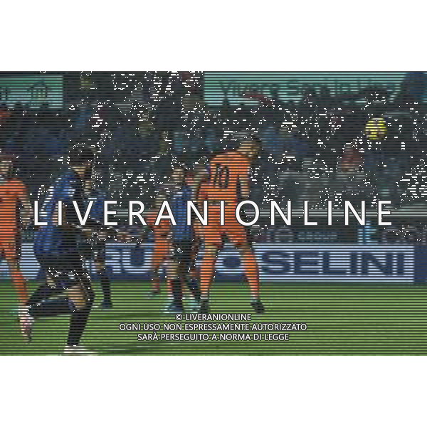 Atalanta vs Inter nella foto Lautaro Martinez (Inter) segna il gol del 2 a 0 ma la rete viene annullata per fuorigioco Bergamo 04-11-2023 Gewiss Stadium - Stadio Atleti Azzurri d\'Italia Campionato Serie A TIM - 11a giornata foto Roberto Garavaglia/ag. Aldo Liverani sas/AGENZIA ALDO LIVERANI SAS