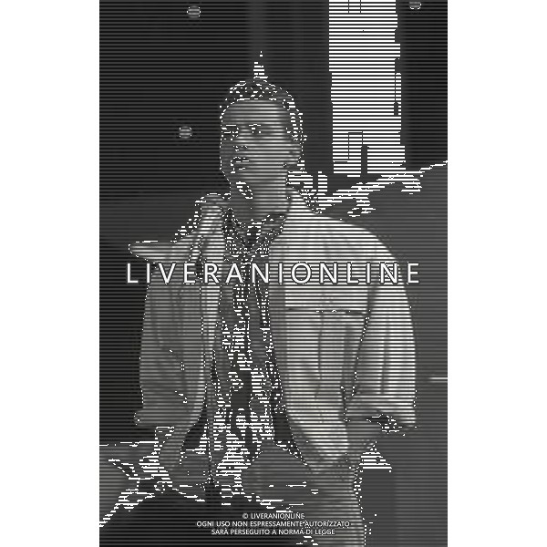 NEG-RETROSPETTIVA EROS RAMAZZOTTI CANTANTE NELLA FOTO EROS RAMAZZOTTI NELL\'ANNO 1986 AL FESTIVAL DI SANREMO AG ALDO LIVERANI SAS 