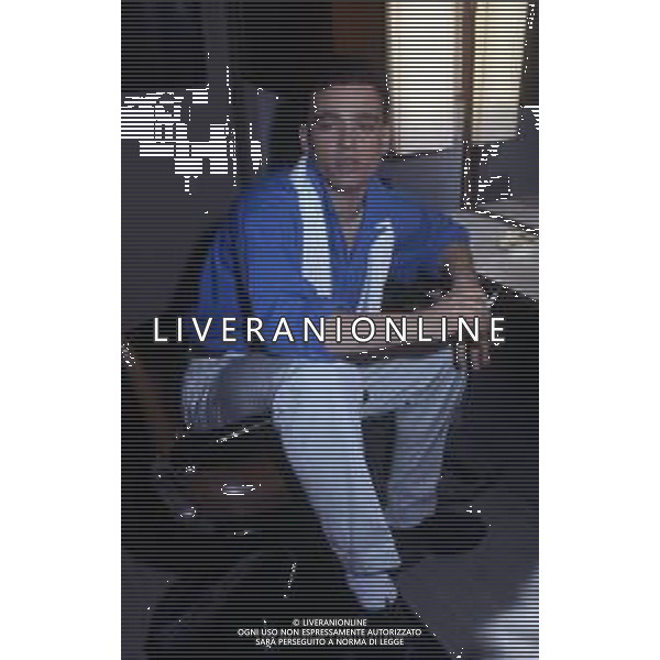 DIAP-RETROSPETTIVA EROS RAMAZZOTTI CANTANTE NELLA FOTO EROS RAMAZZOTTI NELL\'ANNO 1985 AG ALDO LIVERANI SAS