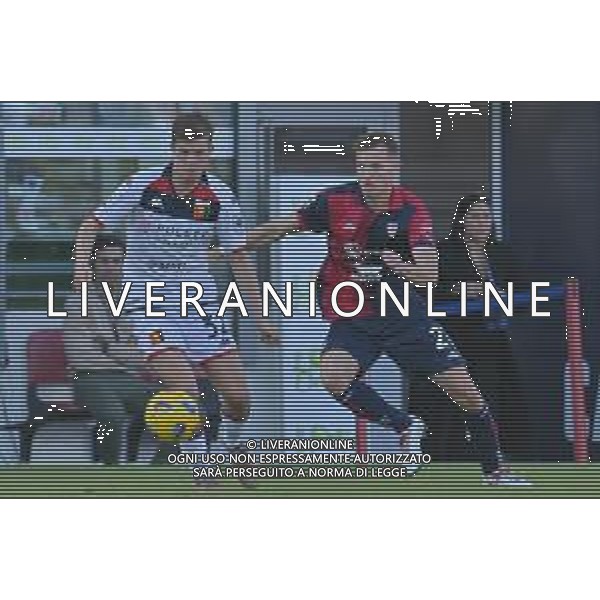 5-11-2023. Cagliari calcio- Genoa cfc. 11° giornata campionato calcio italiano Serie A 2023/2024, Stadio Unipol Domus Cagliari. Foto Salvatore Moi/Agenzia Aldo Liverani s.as. Nella foto: Morten Frendrup Genoa, Jakub Jankto Cagliari ©MOI SALVATORE / AGENZIA ALDO LIVERANI SAS
