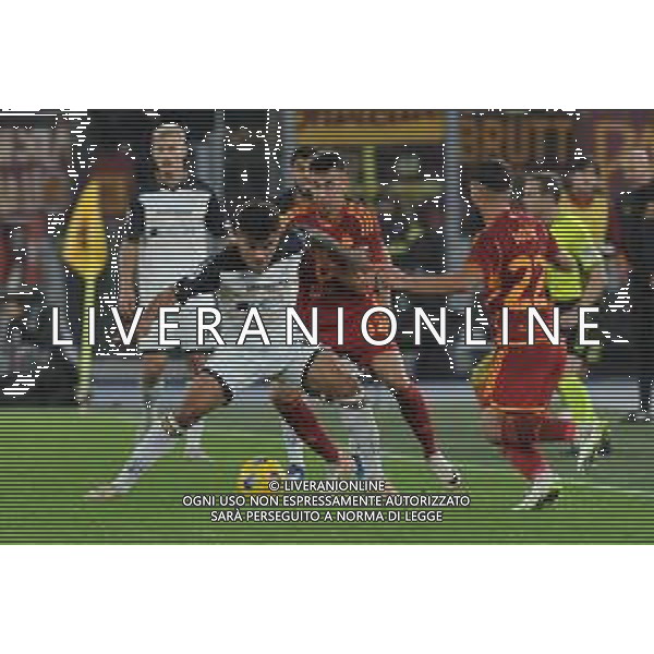 Roma vs Lecce - Campionato Serie A TIM - 11 giornata - Stadio Olimpico - Roma 05-11-2023 nella foto Gendrey e El Shaarawy