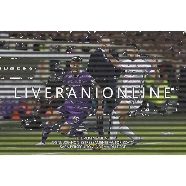 ZCP - 05/11/2023 - Fiorentina vs Juventus Campionato di Calcio Serie A TIM - nella foto: Gonzalez (acf Fiorentina)- Rabiot Adrien (Juventus f.c.) ©Claudio Zamagni/Agenzia Aldo Liverani s.a.s. / AGENZIA ALDO LIVERANI SAS