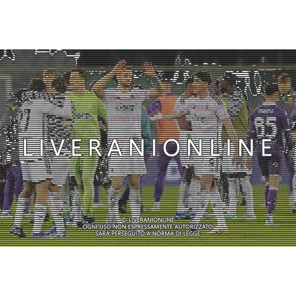 ZCP - 05/11/2023 - Fiorentina vs Juventus Campionato di Calcio Serie A TIM - nella foto: Esultanza Juventus a fine gara ©Claudio Zamagni/Agenzia Aldo Liverani s.a.s. / AGENZIA ALDO LIVERANI SAS