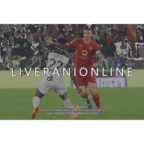 Gianluca Mancini of AS Roma during the Italian soccer Serie A match AS Roma vs US Lecce on November 5, 2023 at Olympic Stadium in Rome, Italy. Photo by Emmanuele Mastrodonato/ag. Aldo Liverani sas