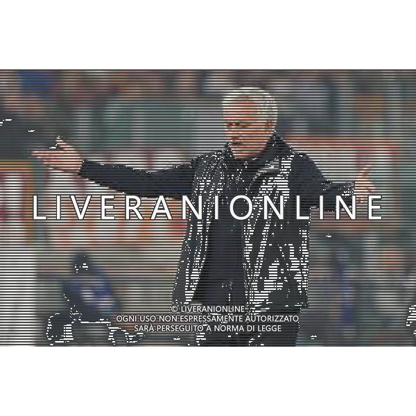 coach Jose Mourinho of AS Roma during the Italian soccer Serie A match AS Roma vs US Lecce on November 5, 2023 at Olympic Stadium in Rome, Italy. Photo by Emmanuele Mastrodonato/ag. Aldo Liverani sas