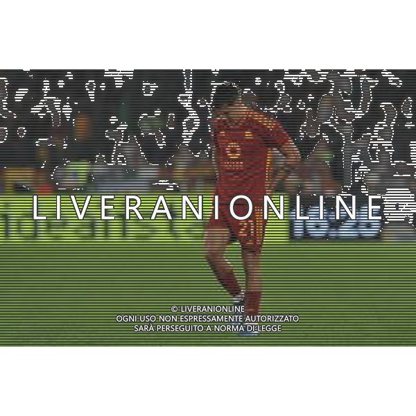 Roma vs Lecce - Campionato Serie A TIM - 11 giornata - Stadio Olimpico - Roma 05-11-2023 nella foto Paulo Dybala dolorante FOTO FEDERICO GAETANO-AG ALDO LIVERANI SAS