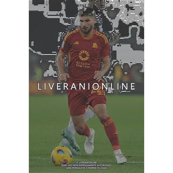 Roma vs Lecce - Campionato Serie A TIM - 11 giornata - Stadio Olimpico - Roma 05-11-2023 nella foto Houssem Aouar FOTO FEDERICO GAETANO-AG ALDO LIVERANI SAS